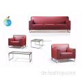 Ledermöbel Büro -Sofa Wartepreis Lounge Sofa